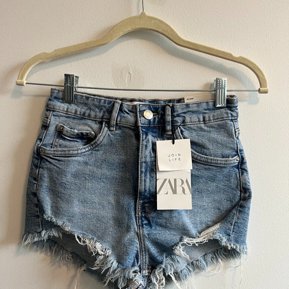 Zara jean shorts